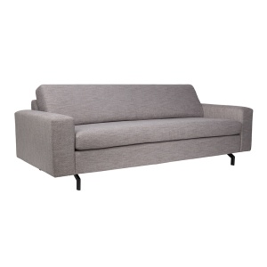 Canapea gri din textil pentru 2,5 persoane Jean Zuiver