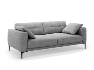 Canapea gri din textil pentru 4 persoane Bemy Structural Micadoni