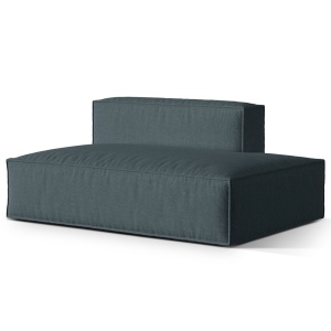 Canapea modulara albastru petrol din textil pentru 3 persoane Nuria R Structural Micadoni