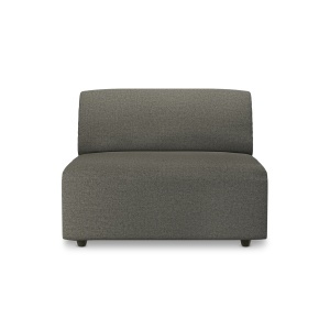 Canapea modulara verde army din bumbac 89 cm Jax Middle HKliving