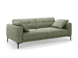 Canapea verde masliniu din textil pentru 4 persoane Bemy Structural Micadoni