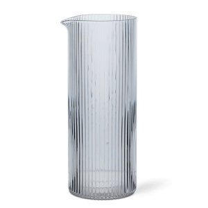 Carafa transparenta din sticla 400 ml Ripple Ferm Living