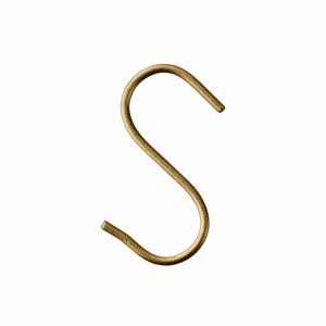 Carlig auriu din metal Brass Madam Stoltz