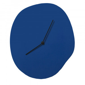 Ceas de perete albastru 28x33 cm Melt Ferm Living