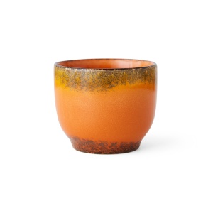 Ceasca multicolora din ceramica 175 ml 70s ceramics liberica HKliving