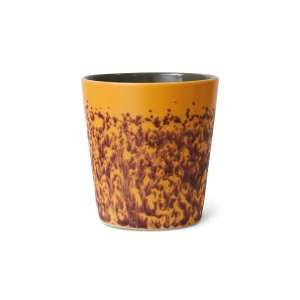 Ceasca multicolora din ceramica 230 ml 70s Bay HKliving