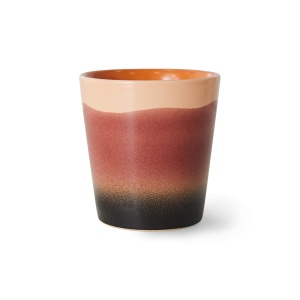 Ceasca multicolora din ceramica 230 ml 70s Rise HKliving