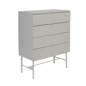 Comoda alba din metal 79 cm Cayo Quiet Object
