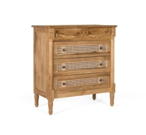 Comoda maro din lemn 80 cm Bellecour Giner y Colomer
