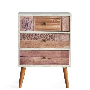Comoda multicolora 50 cm Liza The Home Collection