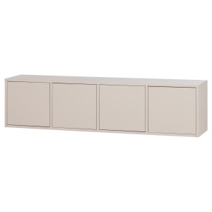 Comoda TV gri 198 cm Merel Woood