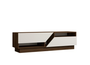 Comoda TV maro/alba 160 cm Koza The Home Collection