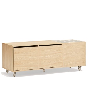 Comoda TV maro/crem 135 cm Sonar Teulat