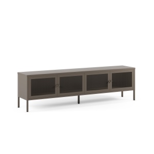 Comoda TV maro mocha 160 cm Fayna 4D Quiet Object