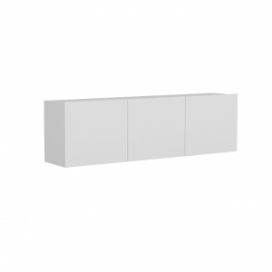 Comoda TV pentru perete alba 150 cm Neon The Home Collection