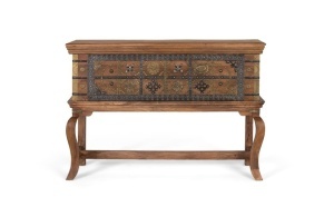 Consola maro din lemn 116 cm Chest Giner y Colomer
