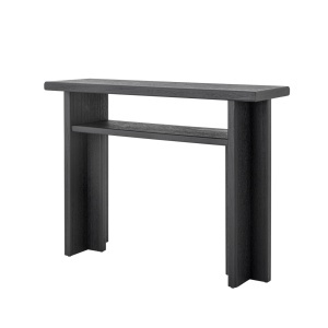 Consola neagra din lemn 110 cm Cupa Bloomingville