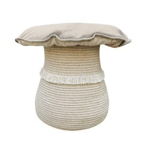 Cos cu capac multicolor din bumbac Giant Mushroom Lorena Canals