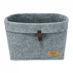 Cos gri din fibre sintetice Feli L Wenko
