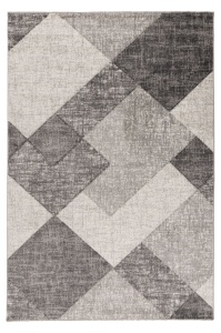 Covor argintiu din fibre sintetice Trendy-Carving Lalee (diverse dimensiuni)