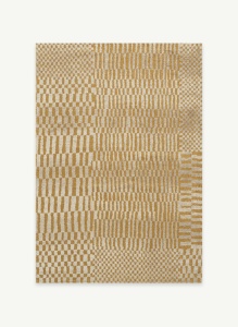 Covor bej/galben din fibre sintetice Erg Louis de Poortere (diverse dimensiuni)