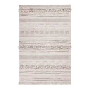 Covor pentru copii crem din bumbac 140x200 cm Air Natural Lorena Canals