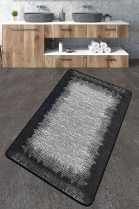 Covoras de baie multicolor din fibre sintetice 70x120 cm Esper The Home Collection