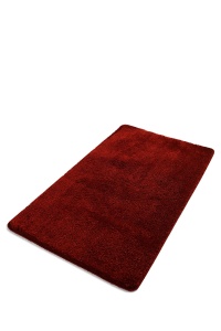 Covoras de baie rosu din fibre sintetice 80x140 cm Havai The Home Collection