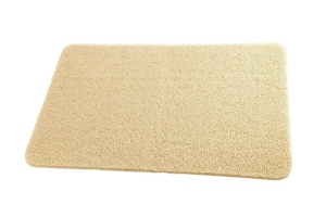Covoras pentru cabina de dus bej din fibre sintetice 40x60 cm Wellness Wenko