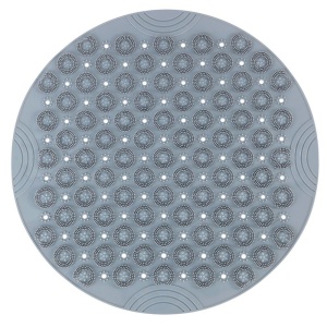 Covoras pentru cabina de dus bej din fibre sintetice 45x45 cm Massage Wenko