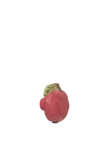 Cuier rosu din lemn Apple Ferm Living