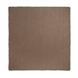 Cuvertura gri piatra din bumbac 240x250 cm Aires Ferm Living