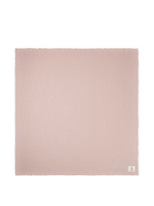 Cuvertura maro teracota/alb antic din bumbac 240x250 cm Fino Ferm Living