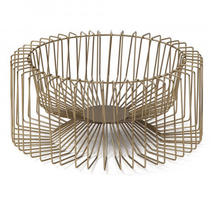 Decoratiune aurie din metal 20 cm Renero Thai Natura