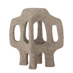 Decoratiune crem din fibre sintetice 23 cm Ombra Bloomingville