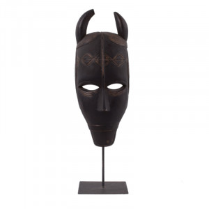 Decoratiune din lemn 51 cm Jafaru Mask LifeStyle Home Collection