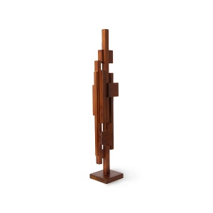 Decoratiune maro din lemn 47 cm Skyline HKliving