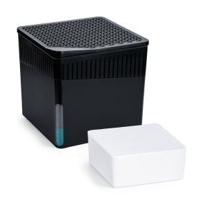 Dezumidificator negru din plastic Cube S Wenko