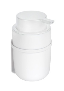 Dispenser sapun lichid alb din plastic 250 ml Carpino Wenko