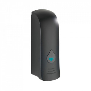 Dispenser sapun lichid de perete negru din plastic 280 ml Ranera Wenko