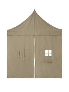 Draperie pentru colt din bumbac verde 160x230 cm Settle Corner Ferm Living