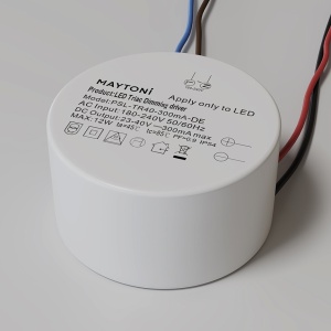 Driver dimabil alb din plastic Triac LED Maytoni