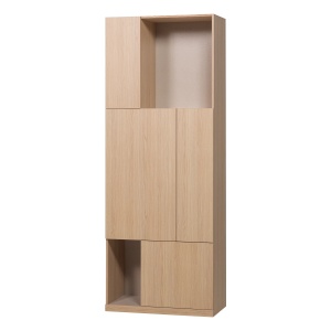 Dulap maro deschis 215 cm Build Storage Woood