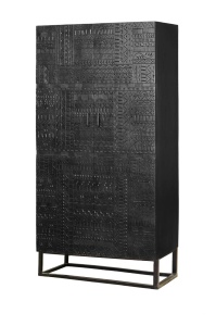 Dulap maro din lemn 180 cm Hieroglyph Giner y Colomer