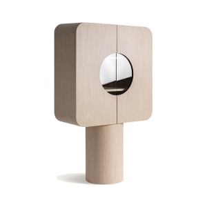 Dulap maro din lemn 190 cm Kharj Vical Home