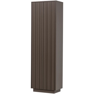 Dulap maro din lemn 215 cm Nova Woood