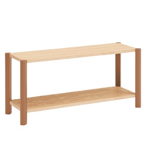 Etajera maro din lemn 59 cm Bona Teulat