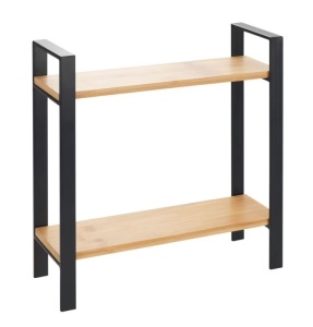 Etajera maro/neagra din metal 33 cm Lou Wenko