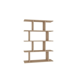 Etajera maro stejar 128 cm Harmon The Home Collection