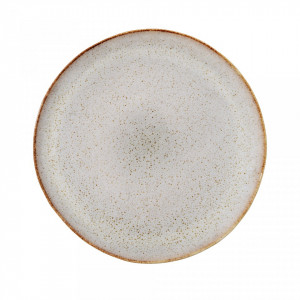 Farfurie gri din ceramica 28 cm Sandrine Bloomingville